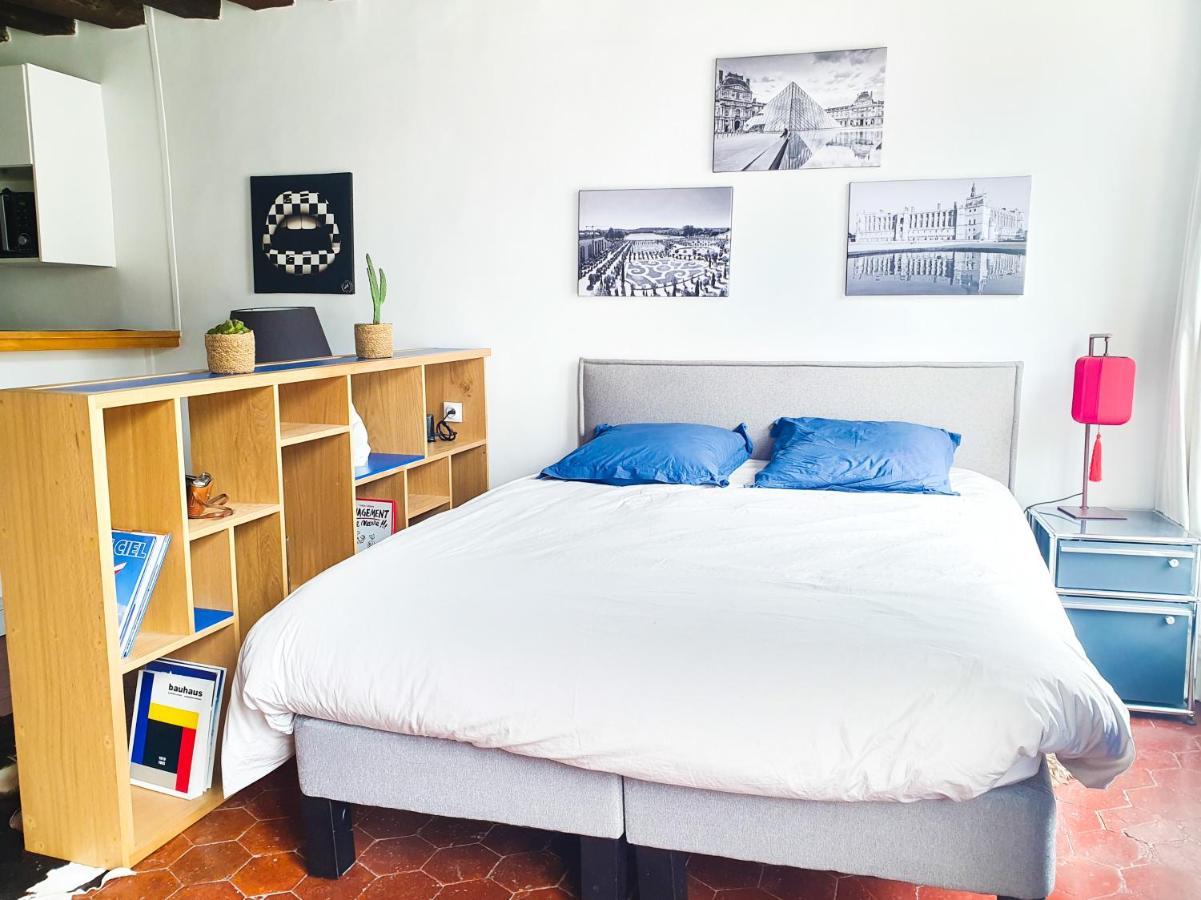 Exigehome-Grand Studio En Centre Ville - 300 M Du Rer A Saint-Germain-en-Laye Luaran gambar